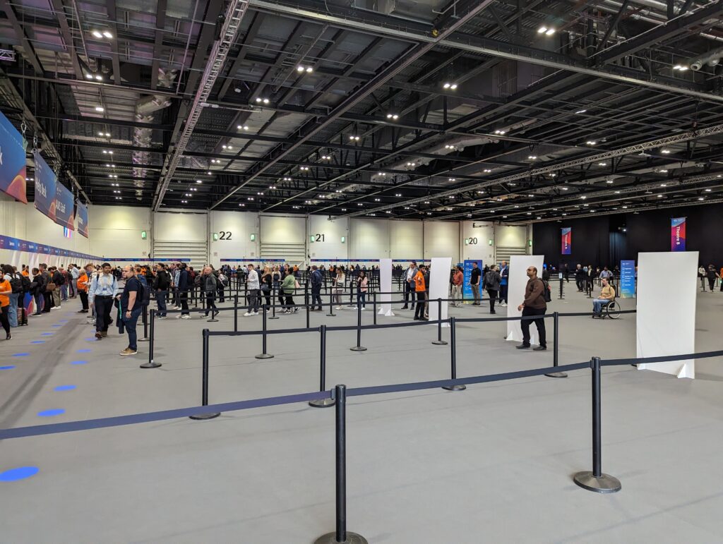 The Queues moved very very fast